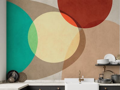 Mid Century Modern Organic Sun