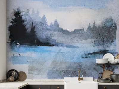 Dreamy Scandinavian Forest