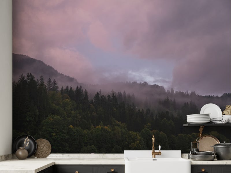 Misty Mountain Dawn