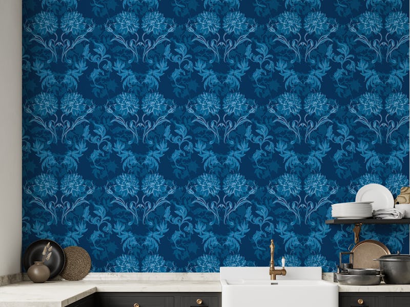 Morrison inspired on dark blue