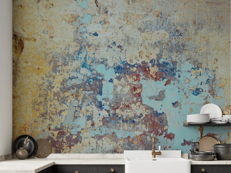 Weathered Plastered Wall