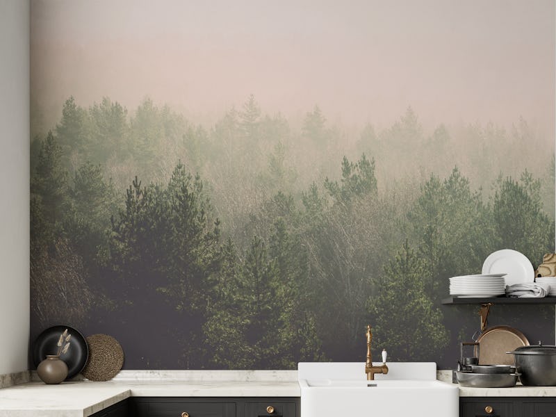 Retro forest
