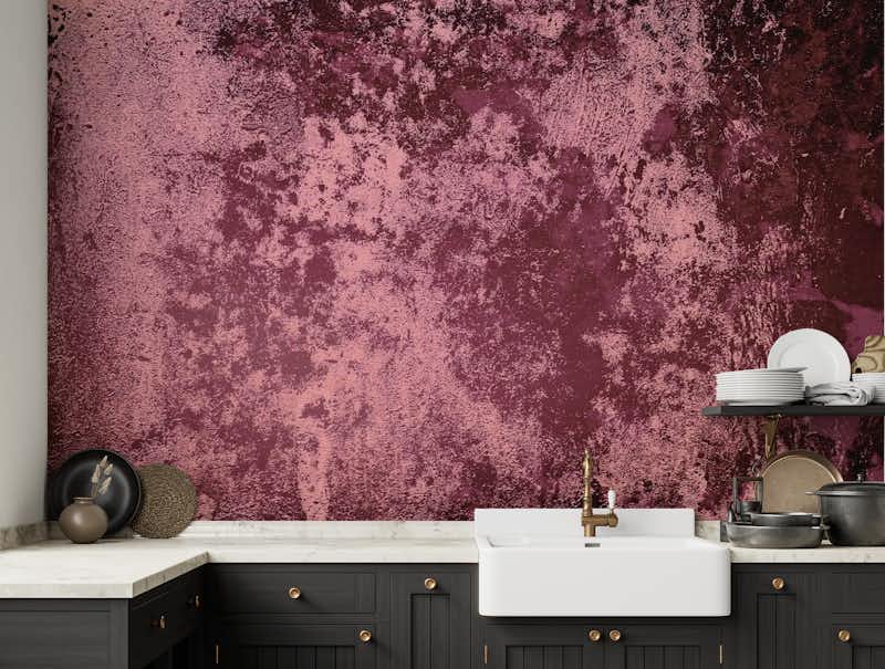 Concrete texture in burgundy