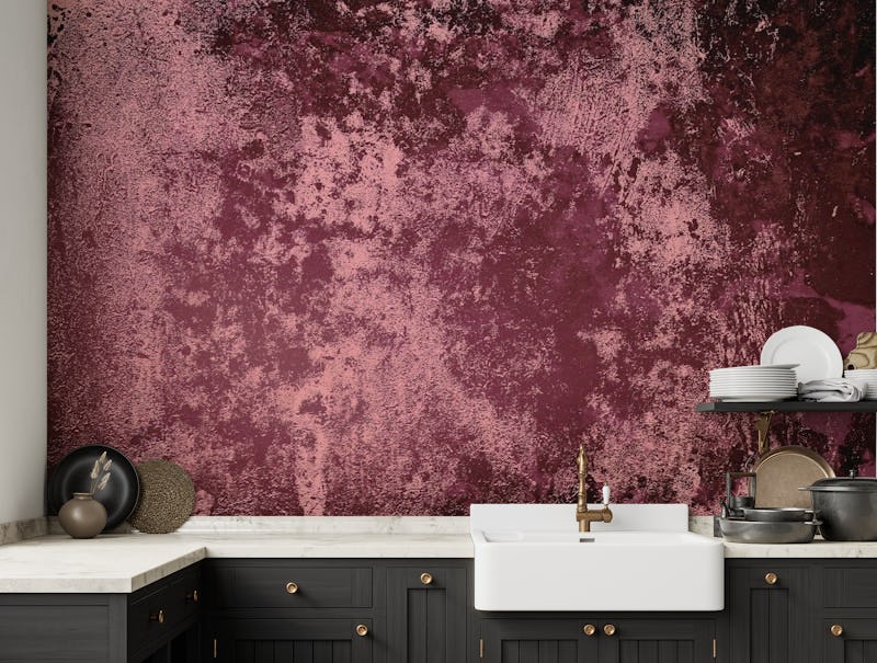 Concrete texture in burgundy