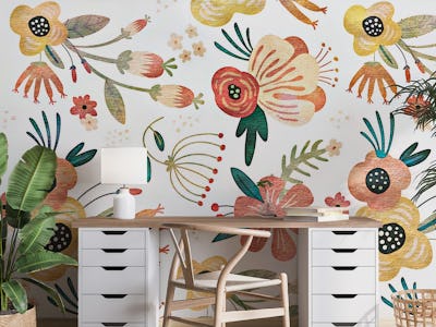 Rustic Floral Watercolor