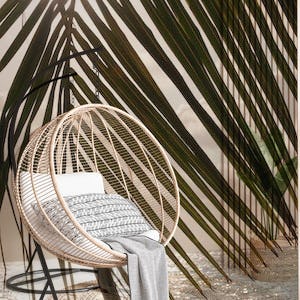 Tropical Sunset Ocean Palm 1