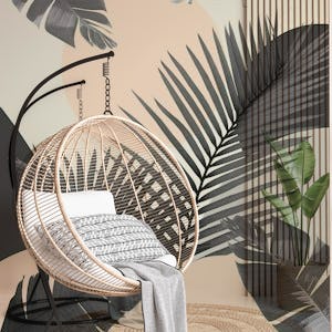 Intertwined Palm Leaves 2a