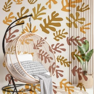 Matisse Inspired Warm Leaves