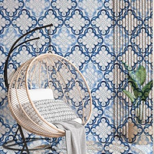 Indigo Blue Moroccan Tile 1