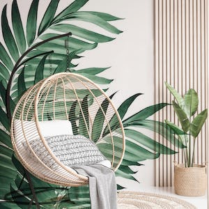 Palm Leaves Tropical Green 3