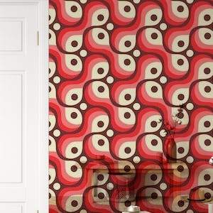 2203 Abstract retro pattern