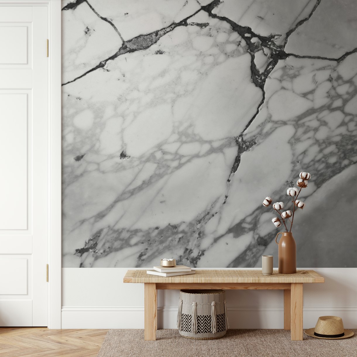 Italiensk marmor 3 tapet | Happywall