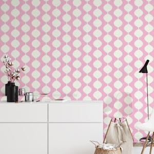 Pink retro pattern