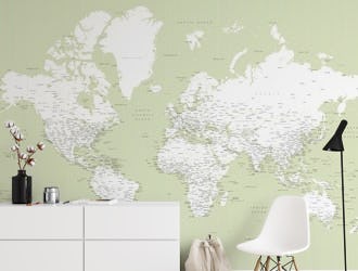 Detailed world map Xolani