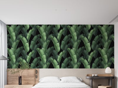 Troical pattern of leaves 03