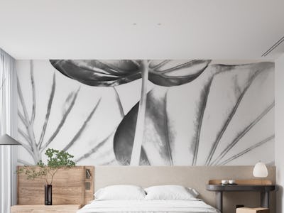 Japandi Leaf Drawing