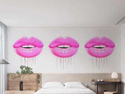 Pink lips 3