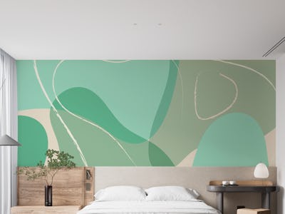 Sage Serenity Abstract Art