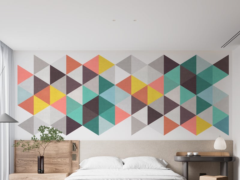 Colorful geometric pattern 04