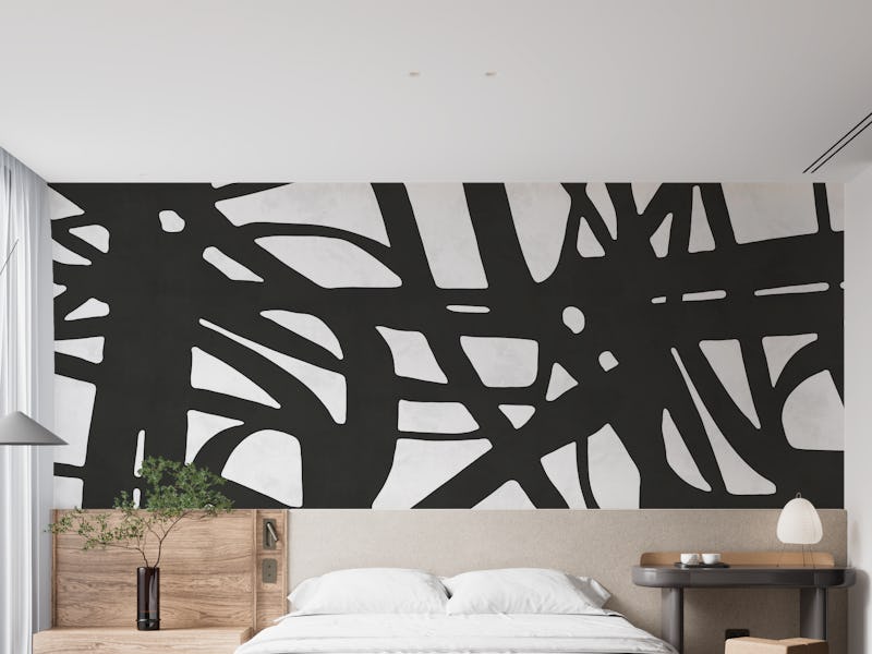 Black and white strokes VII