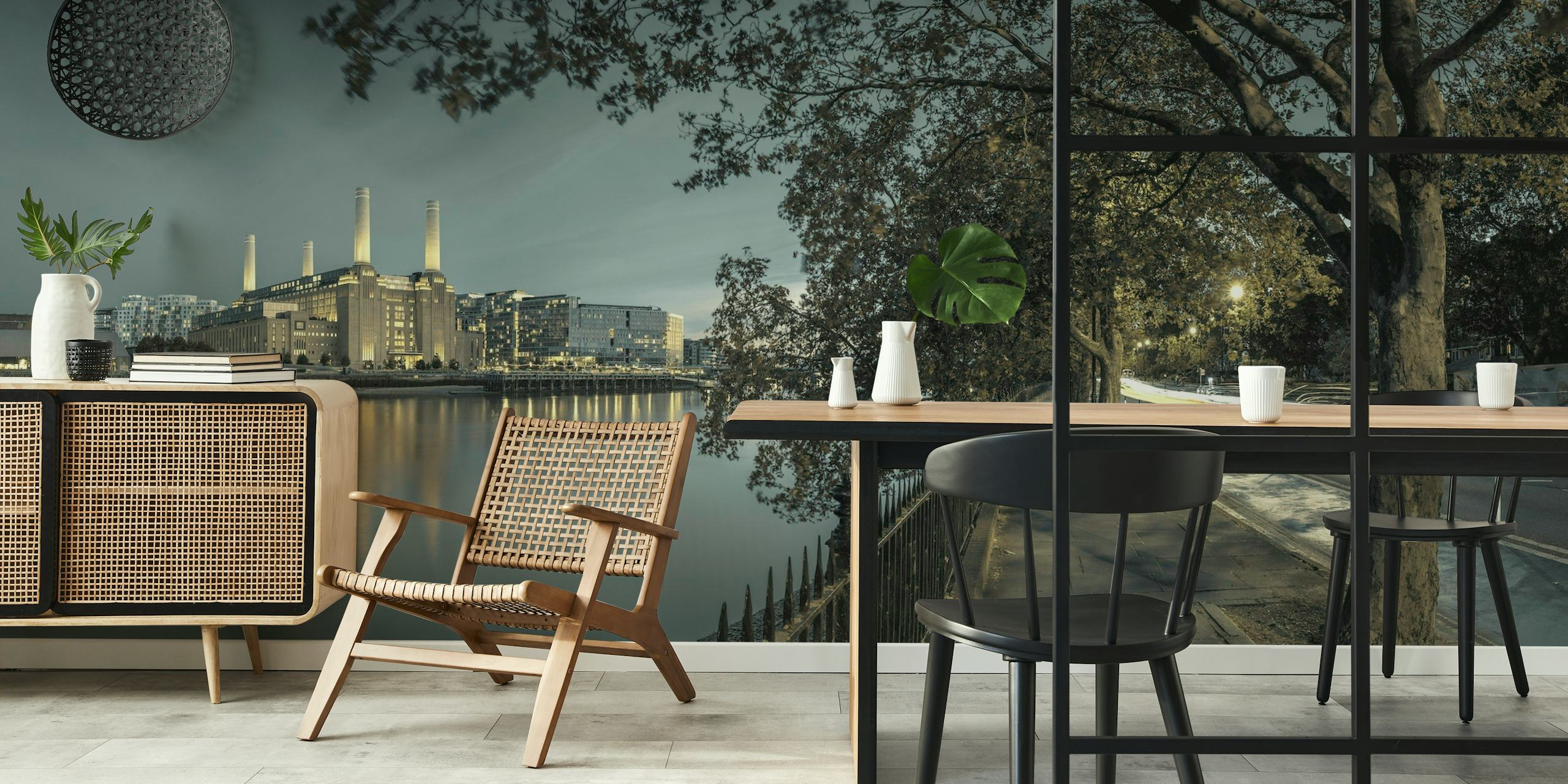 The Magnificence of Battersea wallpaper