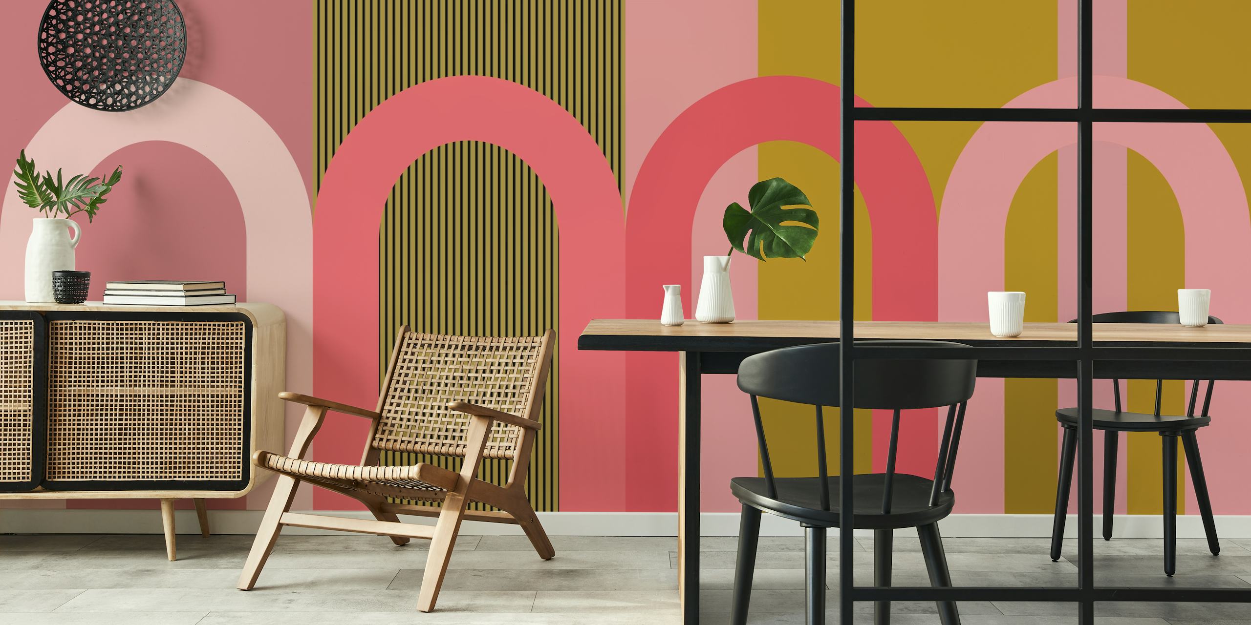 Tapeta Contemporary Arch Design u sobi