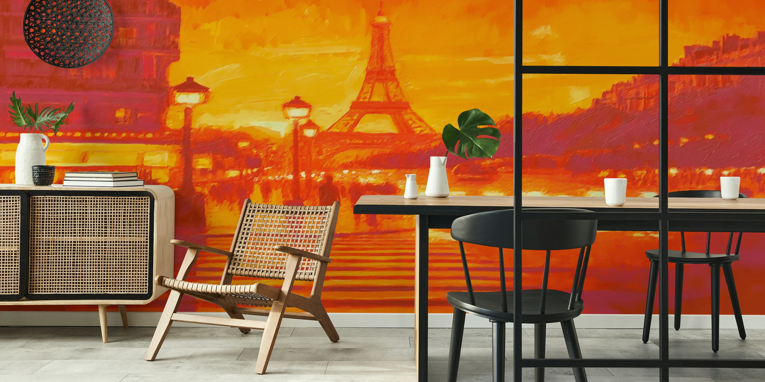 Paris City of Light wallpaper design