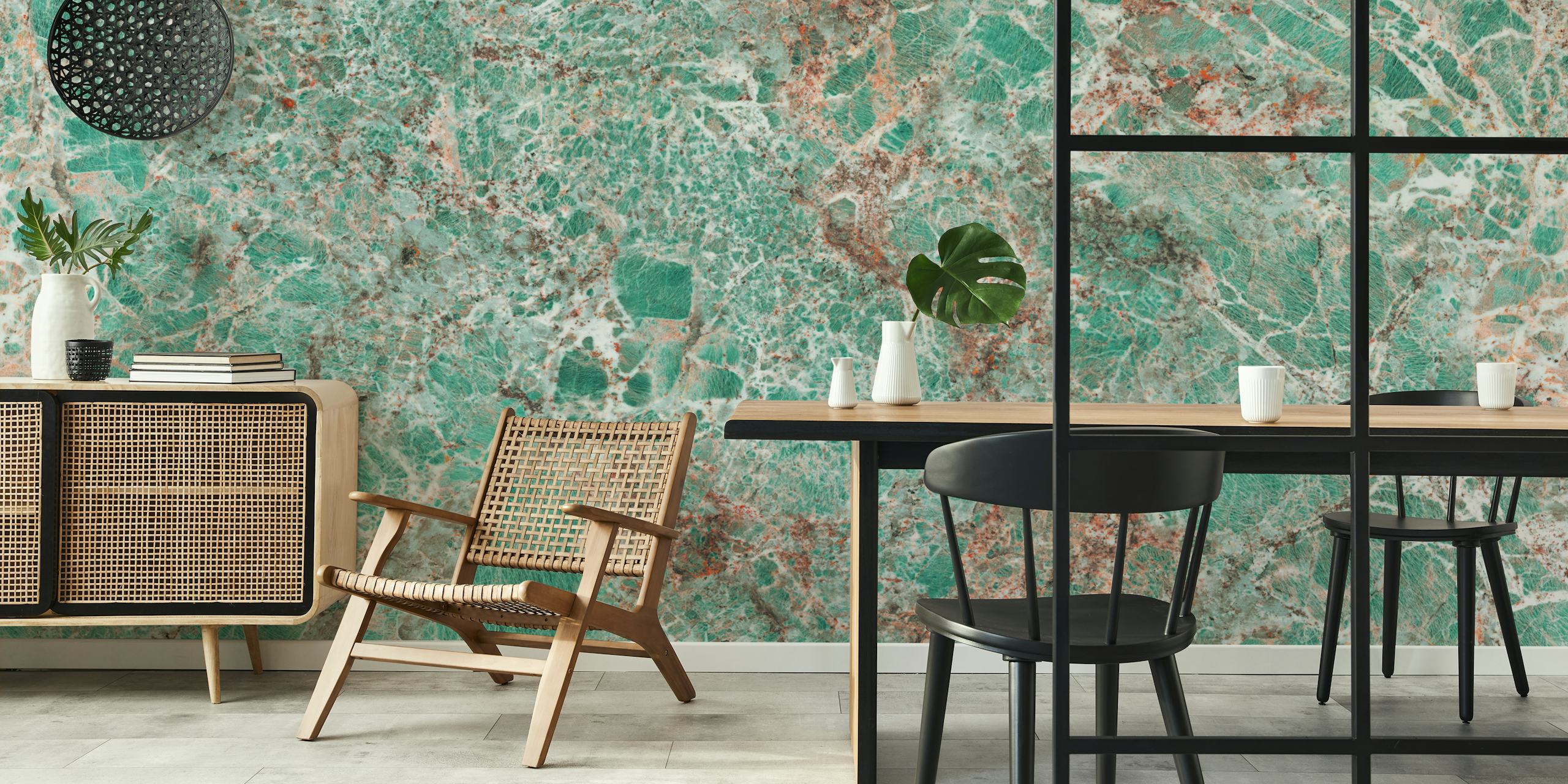 Zidna obloga Green Fusion Quartzite u sobi
