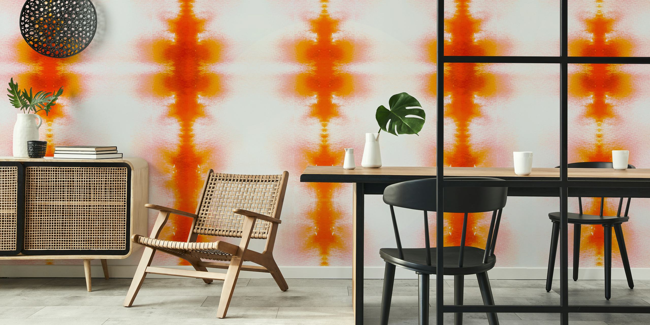 Morning Sun wallpaper in a bright room