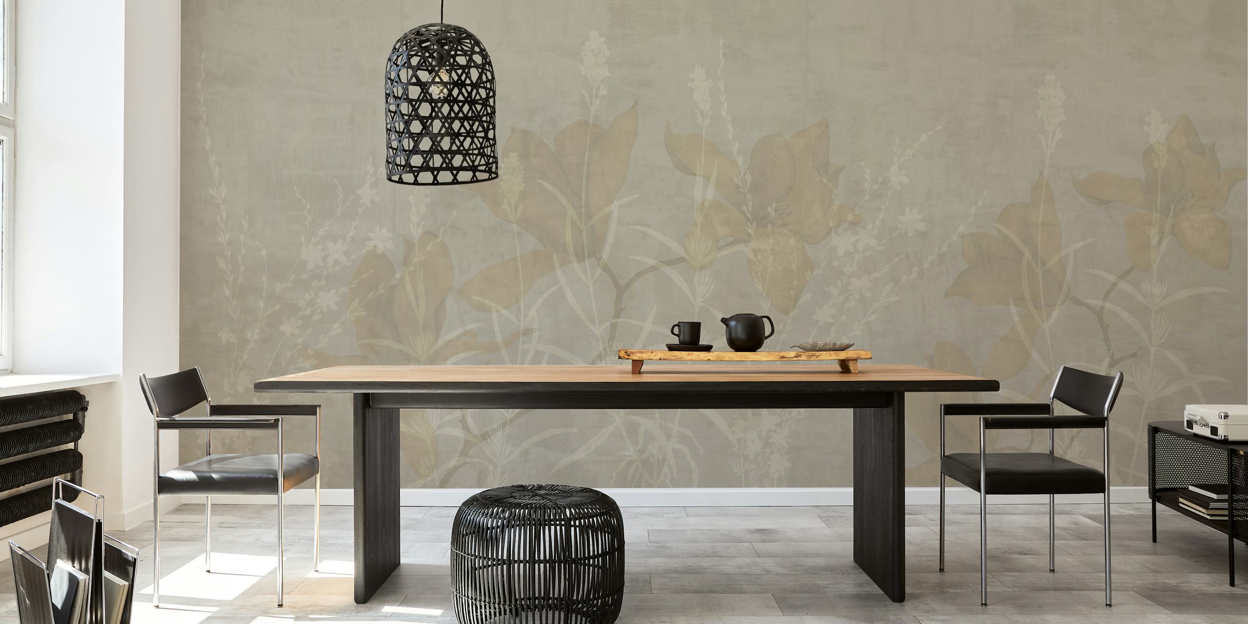 Magnolia Morning Coffee tapetdesign