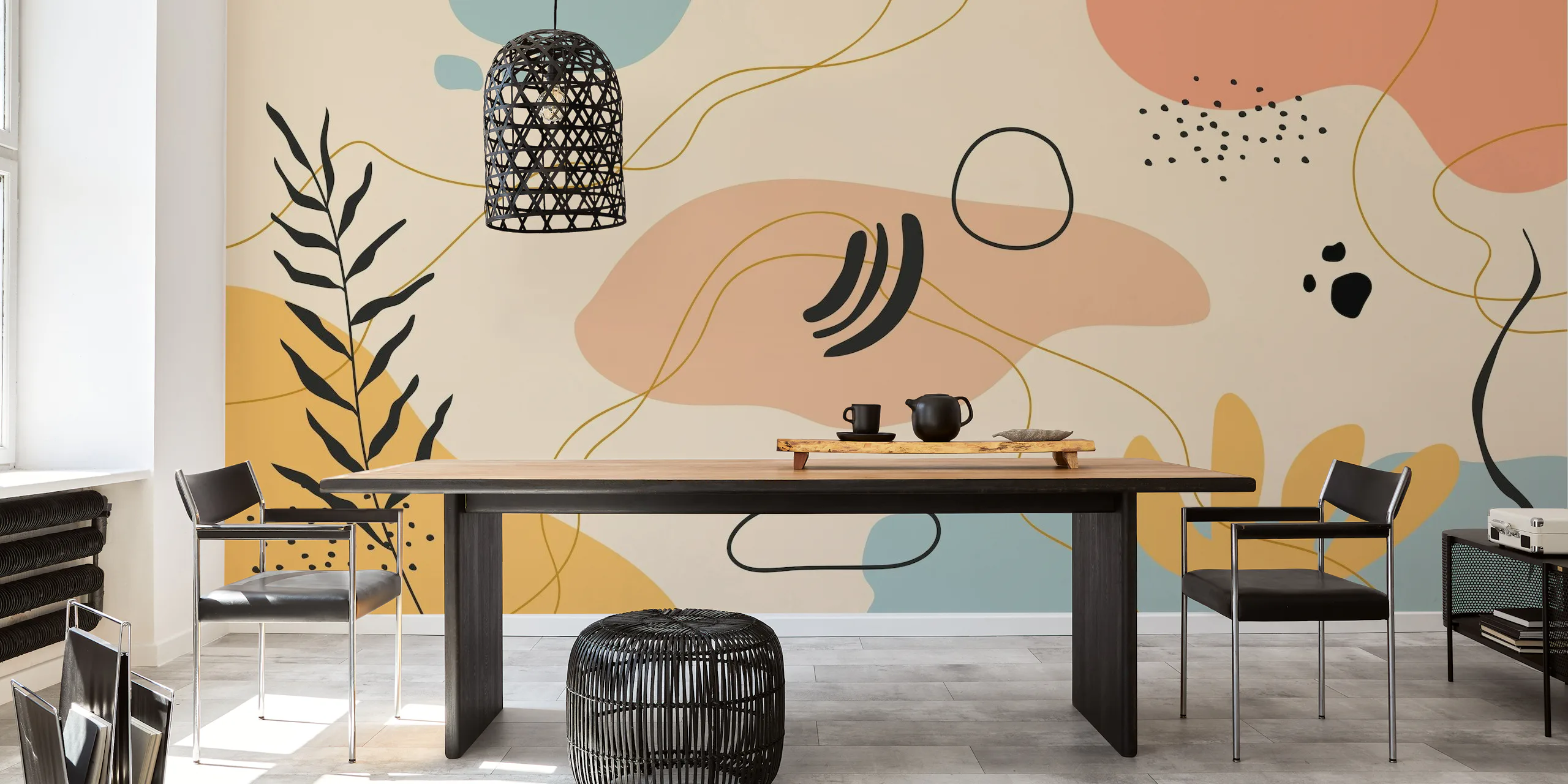 Minimal Abstract Design Wallpaper | Happywall.com