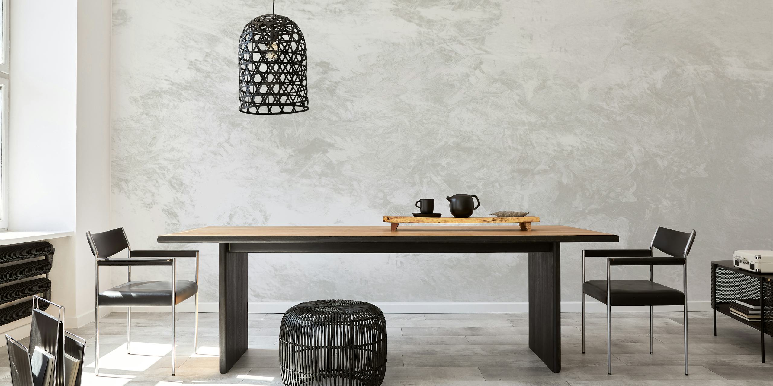 Papel pintado Canvas Clouds en una habitación