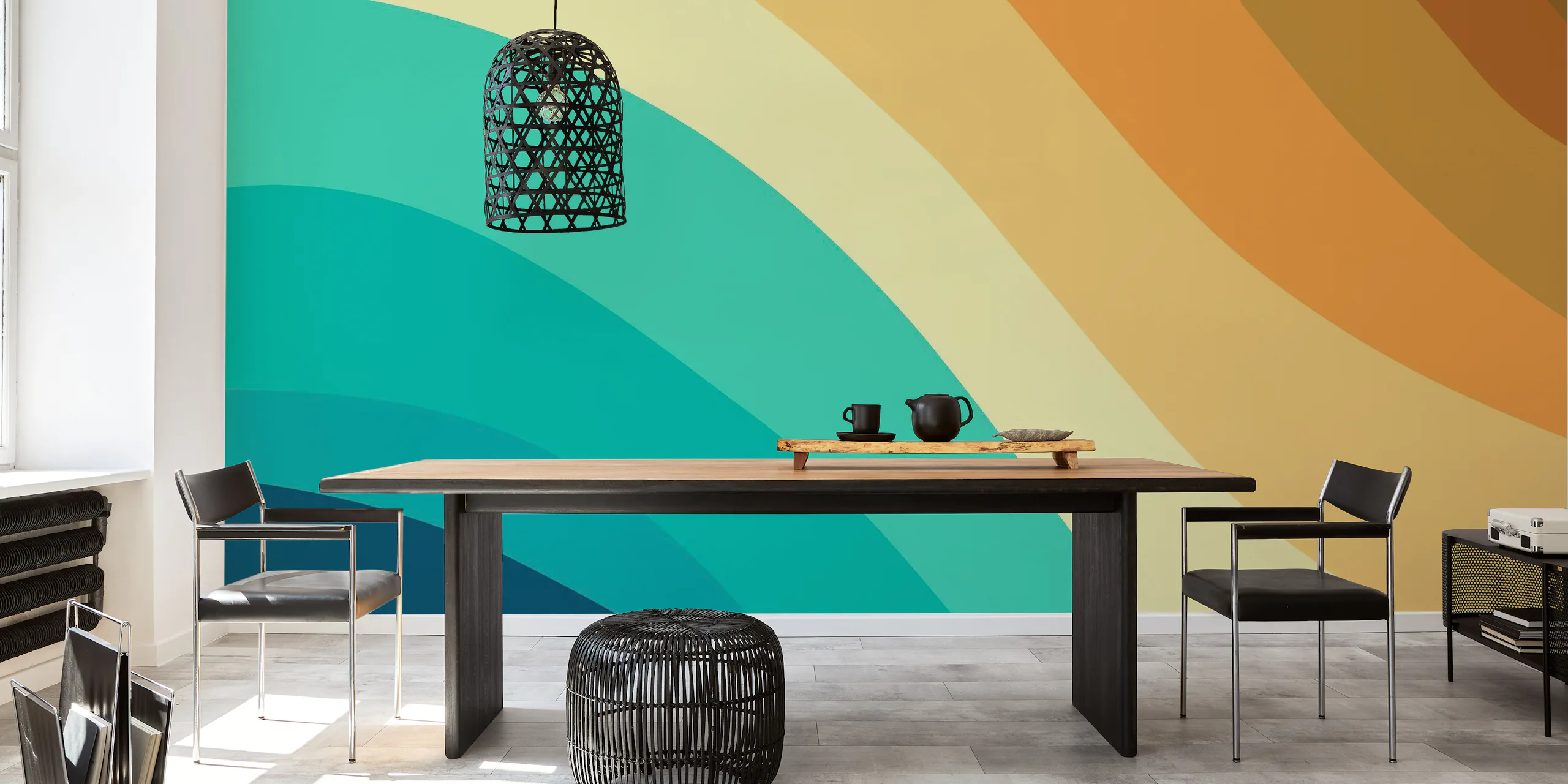 Retro Summer Wave 2b - Happywall.com