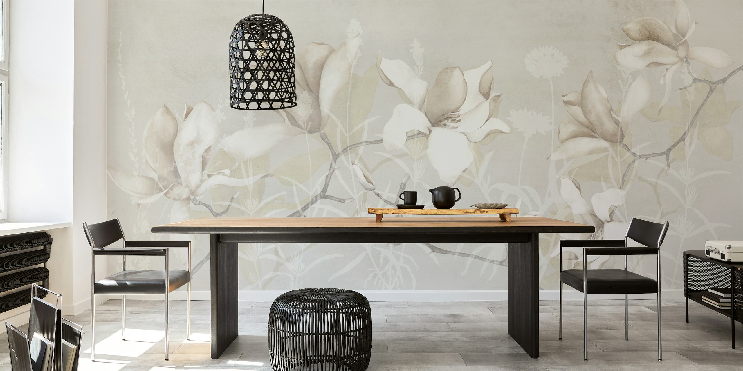 Σχεδίαση ταπετσαρίας Magnolia Morning Pastel Cream