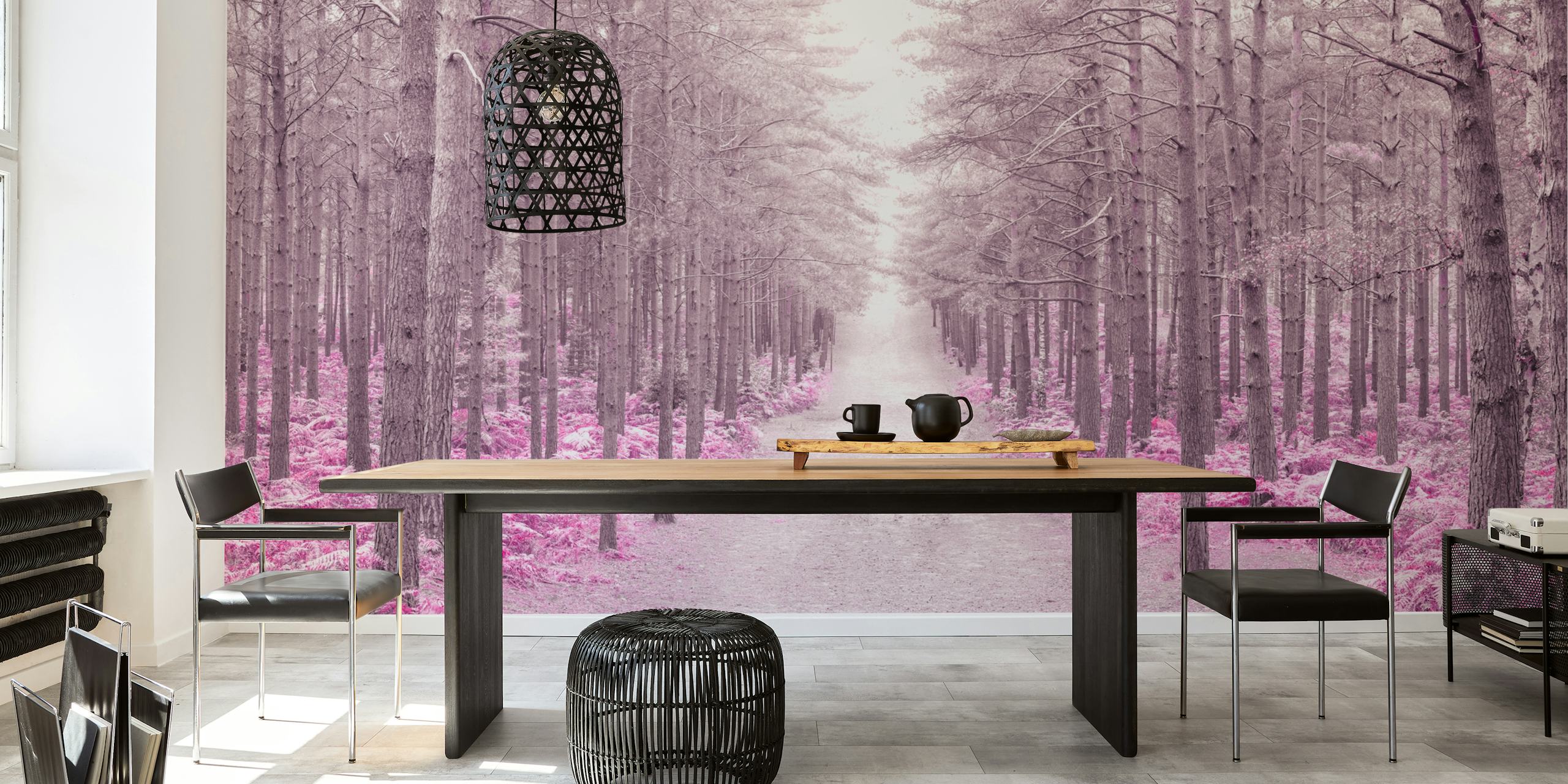 Papel de parede Autumn Brilliance em um ambiente