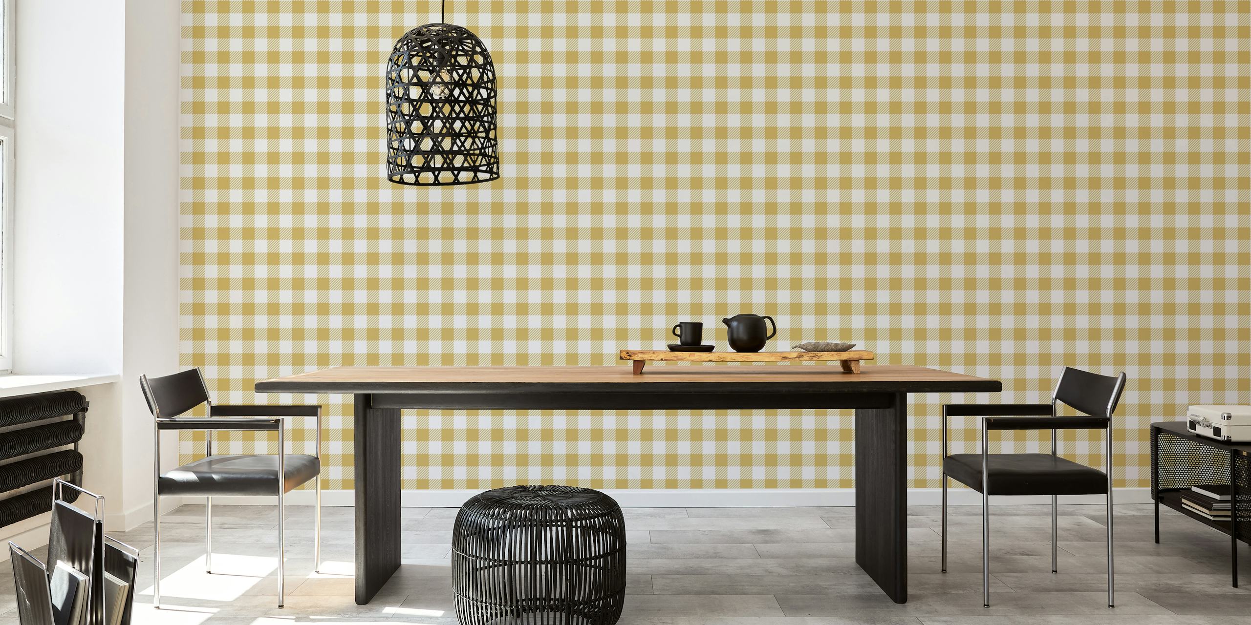 Fond d'écran Abstract Chess Yellow Drink dans une pièce