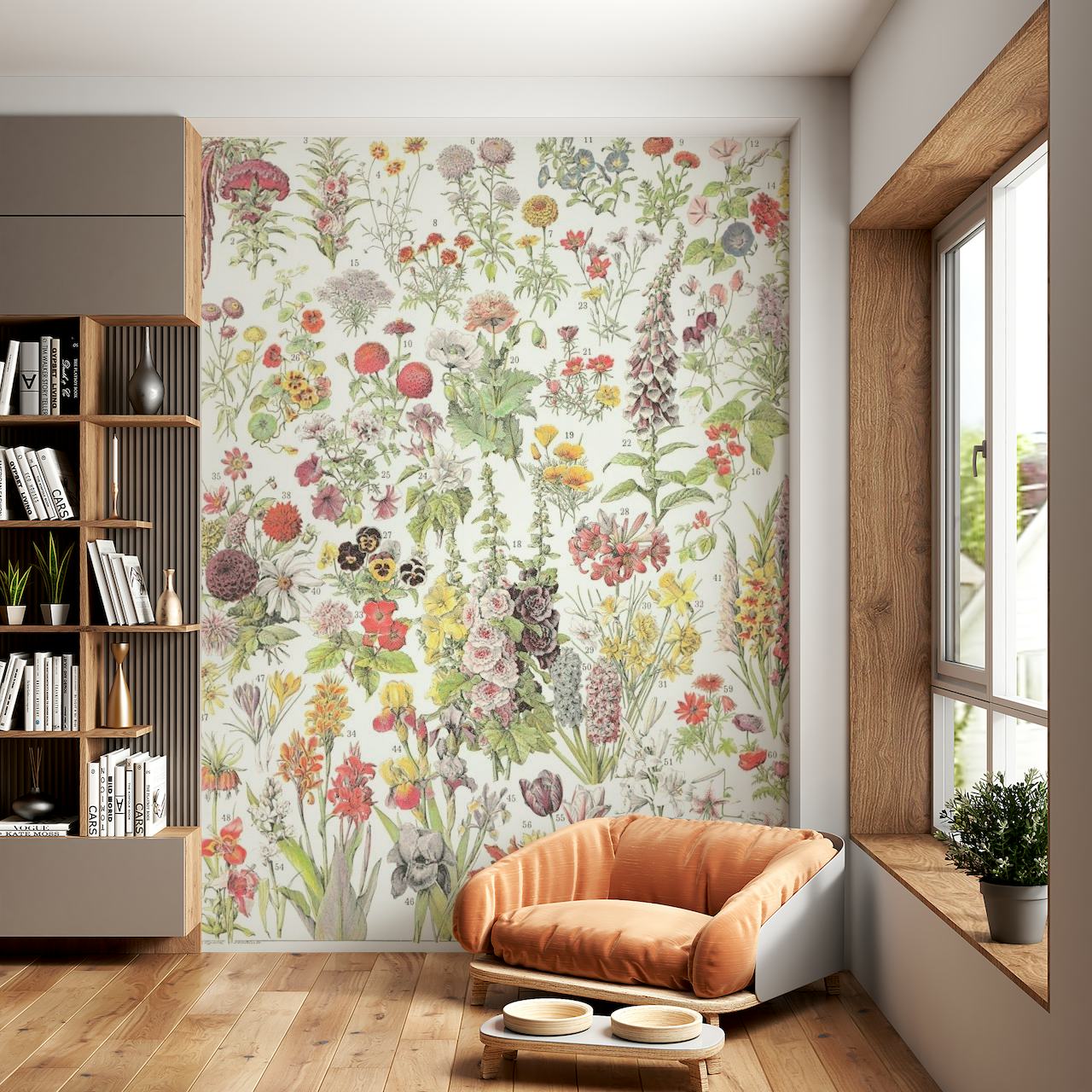 Fleurs - Encyclopedie Larousse - ASTER wallpaper