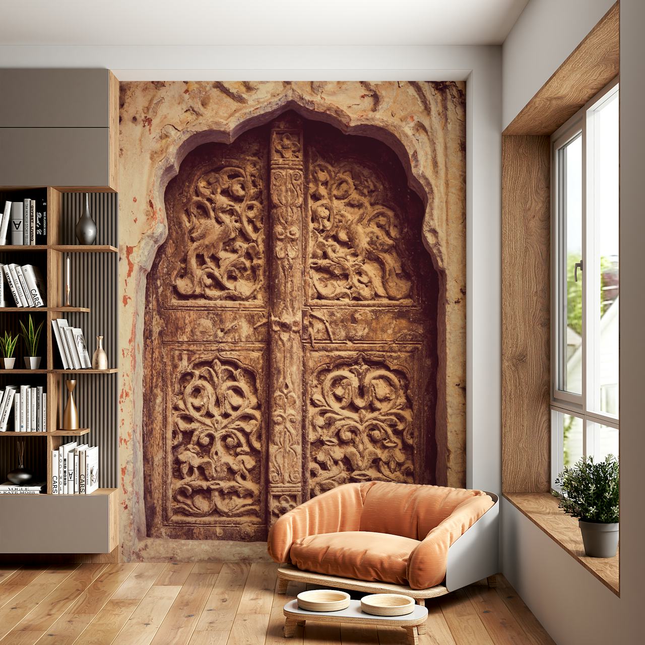 Σχέδιο ταπετσαρίας για Doors Of Rajasthan 3