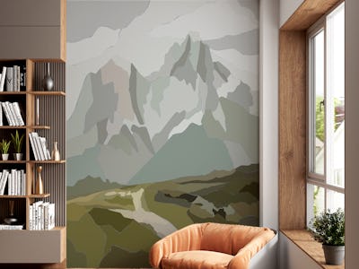 Minimalist Mountain View