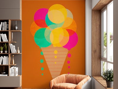 Neon Ice Cream
