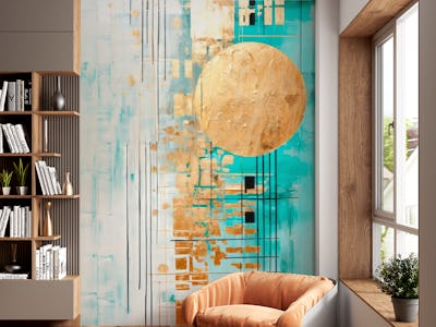 ABSTRACT ART Bright day