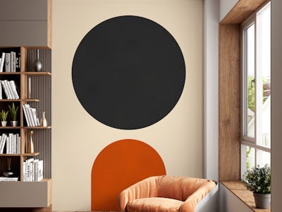 Minimalism with circle 1