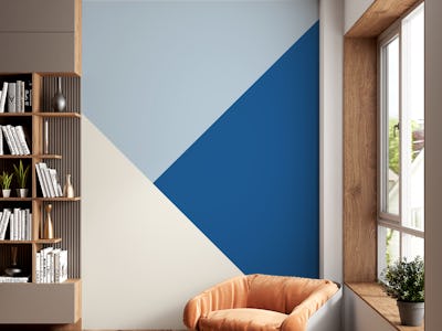 Classic Blue Geometric 1