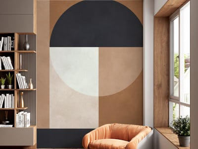 Modern art with circles 6