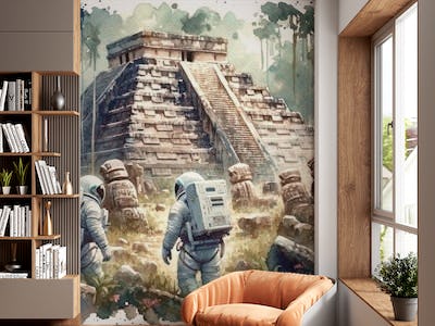 Astronauts Among Mayan Mysteries