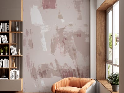 Pastel Brush Stroke Decor