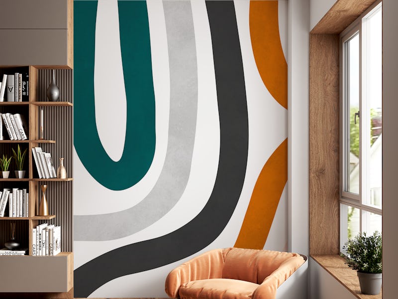 Colorful Flowing Lines