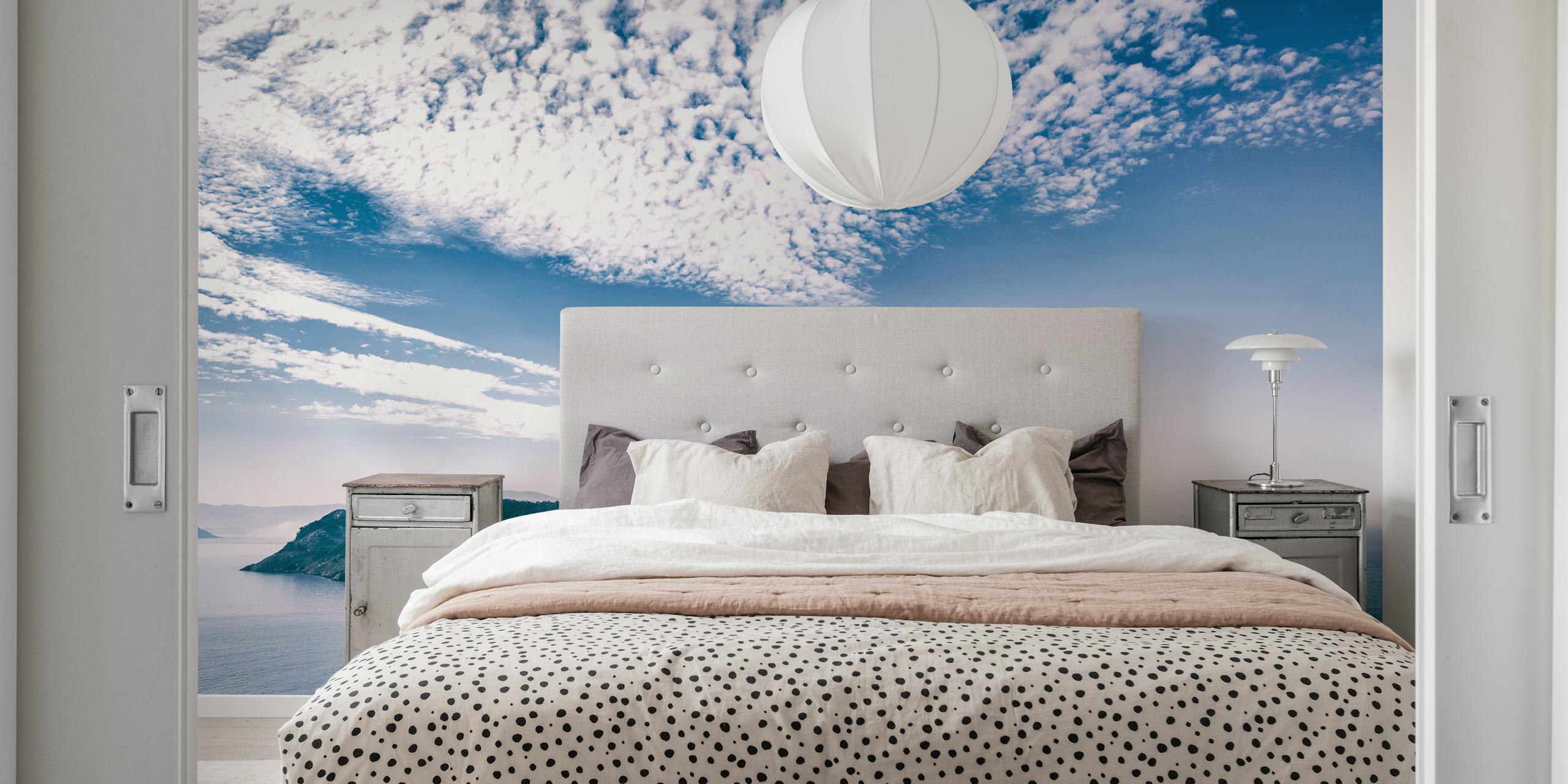 Papier peint Sky Meets Sea dans une pièce