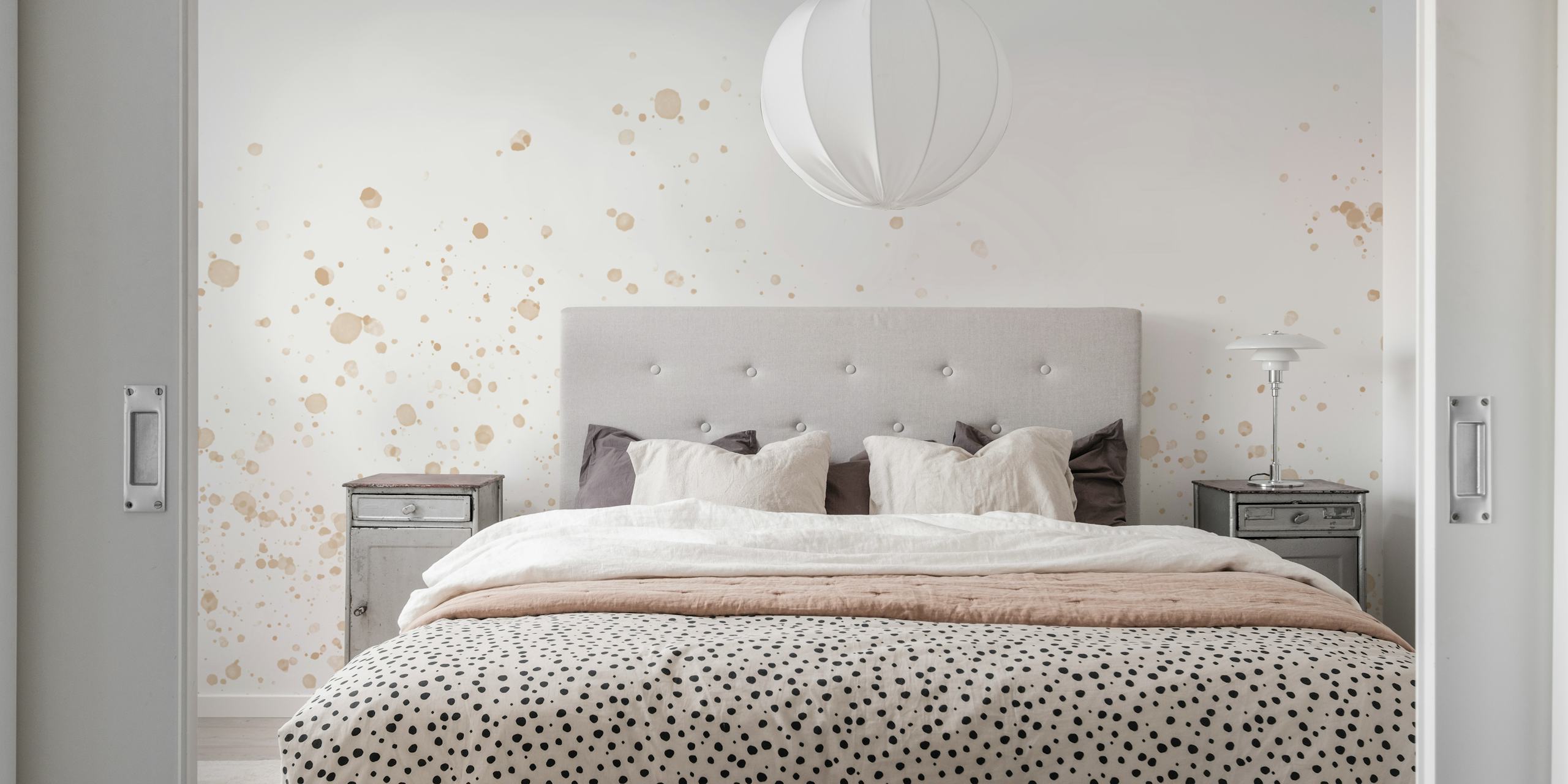 Diseño de papel pintado elegante Sparkle whisper