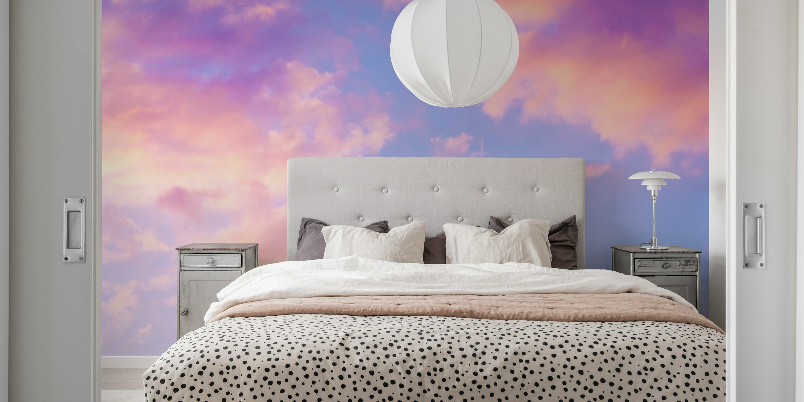 Miraculous Clouds 1 wallpaper in a room